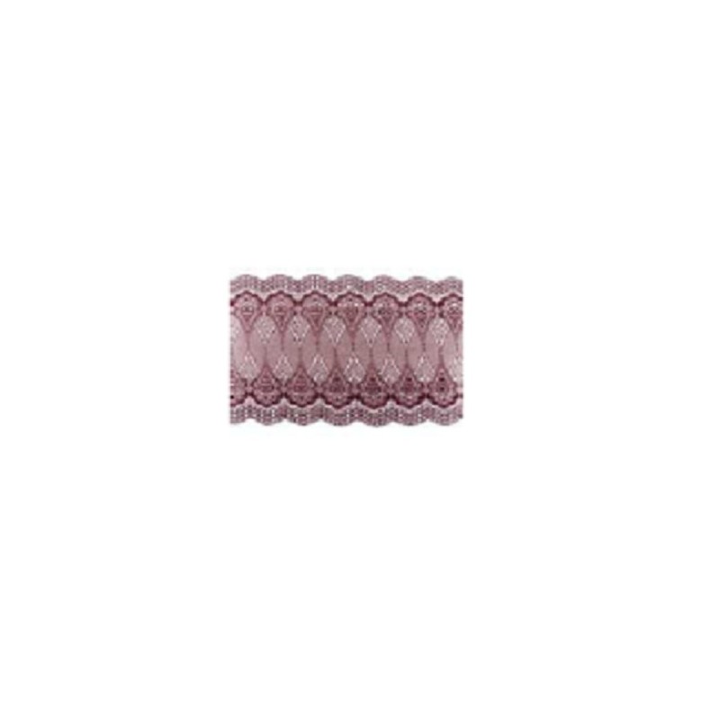 Perser Spitze Bordeaux Tischläufer, 18cm x 5m