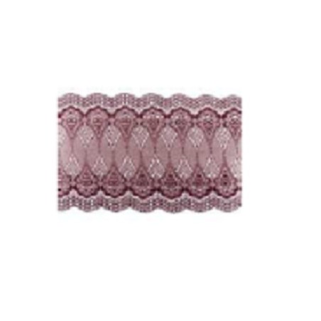 Perser Spitze Bordeaux Tischläufer, 18cm x 5m