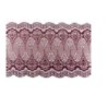 Perser Spitze Bordeaux Tischläufer, 18cm x 5m
