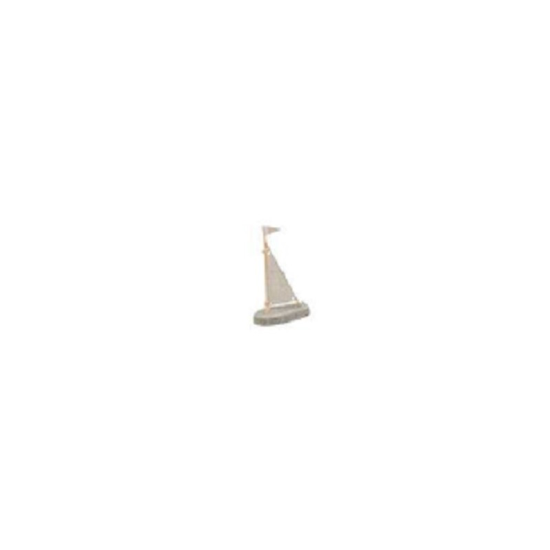 Bâteau en ciment, 10x4x16cm Bâteau en ciment, 10x4x16cm