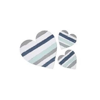 3 cuori decorativi in legno 2 dimensioni, GM10 cm e PM 5cm