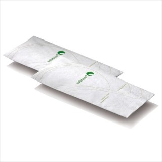 250 serviettes Naturesse blanches Biodégradable,1/8, 33 x 33 cm