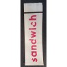 100 Sachets sandwich blanc inscription Rose  9x3x30cm 100 Sachets sandwich blanc inscription Rose  9x3x30cm