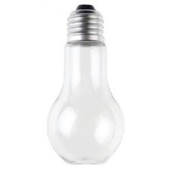 4 PVC- und Alu-Lampen. D.5x11cm