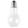 4 lampadine con attacco in alluminio per contenere confetti o dolci. D.5x11cm.