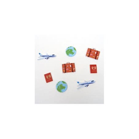 Borsa di 16 confetti da tavola, da viaggio