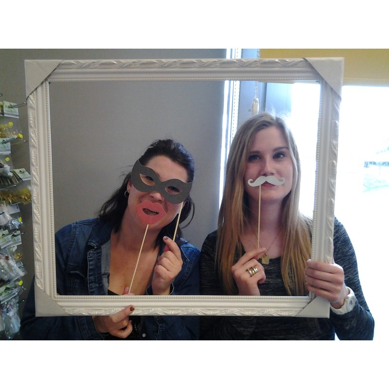 Kit Photo Booth pailleté Messieurs, 8 pièces Kit Photo Booth pailleté Messieurs, 8 pièces