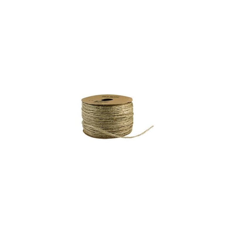 Corde naturelle, ø 1,5 mm x 20 mètres Corde naturelle, ø 1,5 mm x 20 mètres