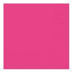 20 Handtücher 33x33 3 Schichten fuchsia