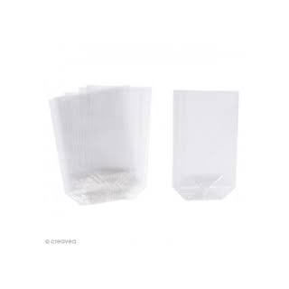 10 sacchetti per alimenti 8,5x14,5 cm.