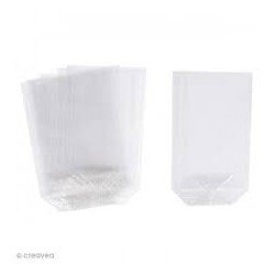 10 Sachets alimentaire 8.5x14.5cm