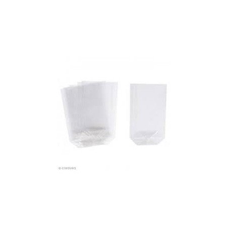 10 sacchetti per alimenti 8,5x14,5 cm.