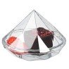 Verrine diamant transparent, 13 x 70 mm, 20 ml
