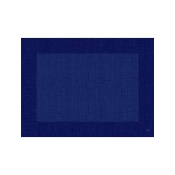 10 sets de table, Linnea uni, 30 x 40 cm, darkblue