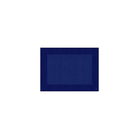 10 sets de table, Linnea uni, 30 x 40 cm, darkblue