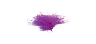 20 Federn, plum, 7 cm