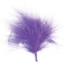 Sachet de 20 plumes parme Sachet de 20 plumes parme