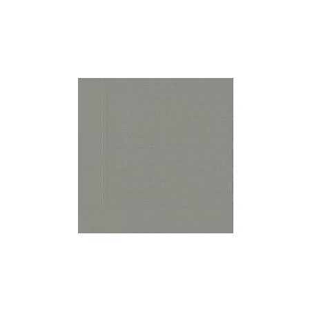 50 Serviettes Duni classic Granite Grey, 40x40cm, 1/4.  