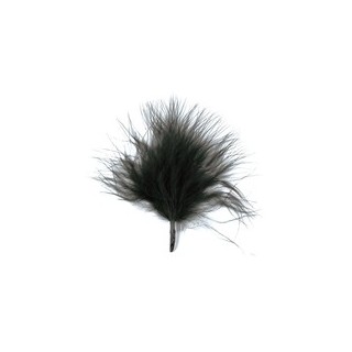 Sachet de 20 plumes noires