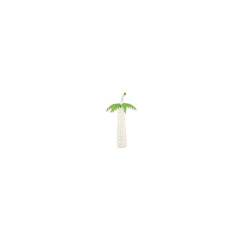 Palmbehälter mit Strohhalm Ø8,8 x 27cm