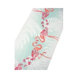 Rosa Flamingo-Tischläufer, 29 cm x 5 m