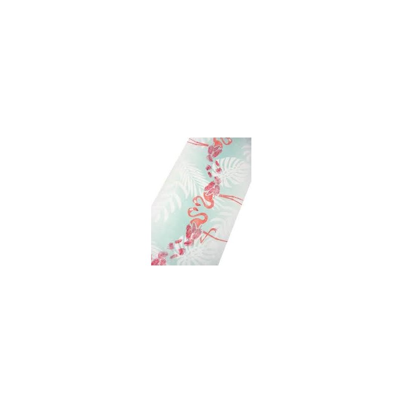 Chemin de table flamand rose, 29cm x 5m