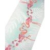 Chemin de table flamand rose, 29cm x 5m