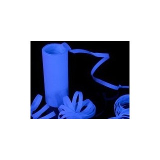  Rouleaux de 18 serpentins 4m, blanc (Lumière noire)