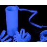 Rouleaux de 9 serpentins blancs, 10m, ( Lumière noire )
