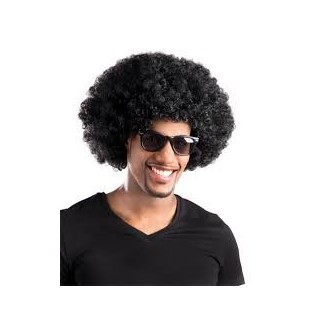Parrucca afro, nera