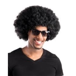 Perruque afro, 7 couleurs assorties