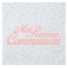 20 Serviettes " Ma première Communion, 16,5 x 16,5 cm, 3plis,Corail 20 Serviettes " Ma première Communion, 16,5 x 16,5 cm, 3plis,Corail