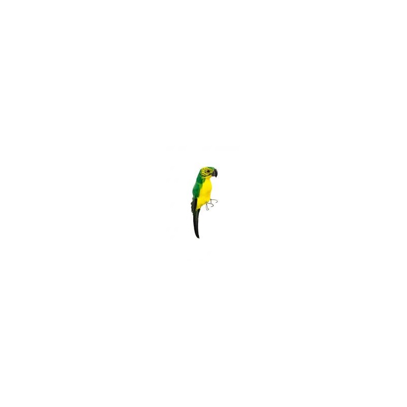 Perroquet jaune/vert 5x5x20cm Perroquet jaune/vert 5x5x20cm