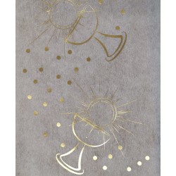 Chemin de table calice, 28cm x 5m