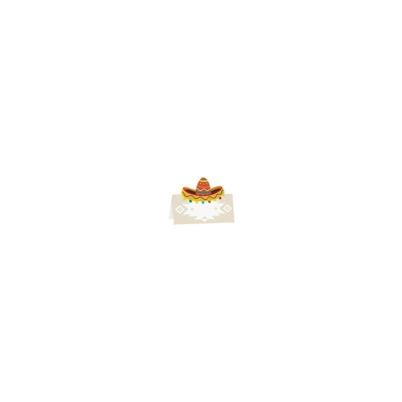 6 Marque-places chapeau, 8x8cm 6 Marque-places chapeau, 8x8cm