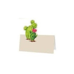 6 Segnaposti cactus , 8x8cm
