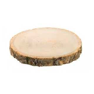 Rondin en bois Ø 15-17cm x 2cm