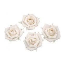 4 Rosen auf Stiel Ø 8cm