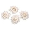 4 Roses  sur tige Ø 8cm