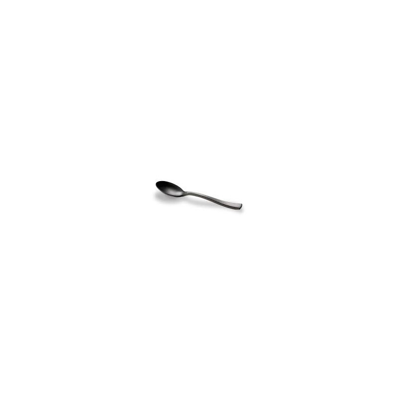 Cuillère mini, biodégradable, noire, 10cm Cuillère mini, biodégradable, noire, 10cm