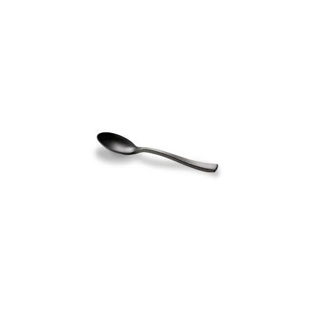 Cuillère mini, biodégradable, noire, 10cm