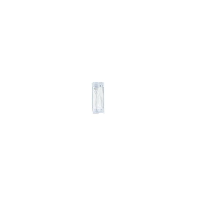 Sets couverts extra, 3 pces couteau,fourchette serviette transp. Sets couverts extra, 3 pces couteau,fourchette serviette transp.