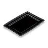5 piatti per macelleria nera , 360 x240 x17
