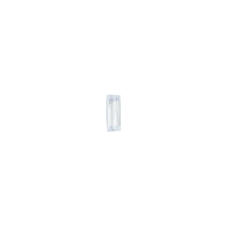 Sets couverts extra, 3 pces couteau,fourchette serviette transp. Sets couverts extra, 3 pces couteau,fourchette serviette transp.