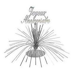 Centrotavola di "Joyeux Anniversaire"