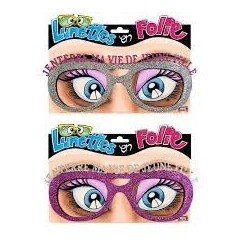 Lunettes géantes enterrement de vie de jeune fille