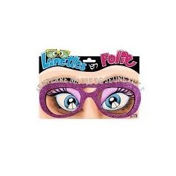 Lunettes géantes enterrement de vie de jeune fille