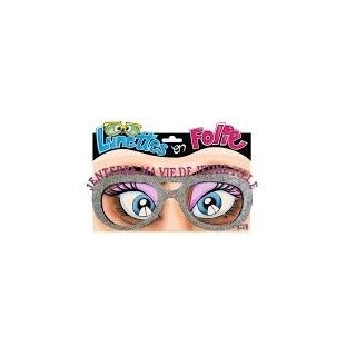 Occhiali giganti "Enterrement de jeune fille", 25 cm