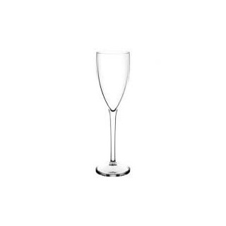 6 brille Champagner, 12cl graduiert 10cl, Tritan, transparent