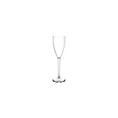6 Coupes de champagne, 12cl gradué 10cl, Tritan, transparent
